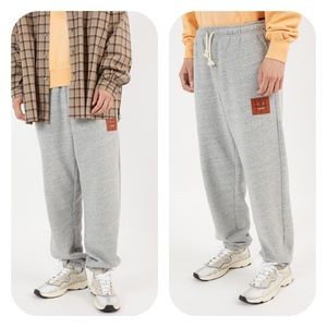 ACNE Studios Frack Basketball Face Sweat Pant Gray